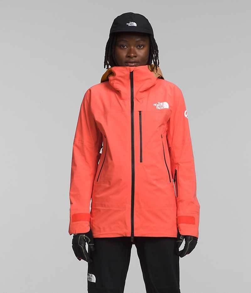 Vestes Isolées The North Face Summit Series Stimson FUTURELIGHT™ Femme Orange | FRANCE UWXFG