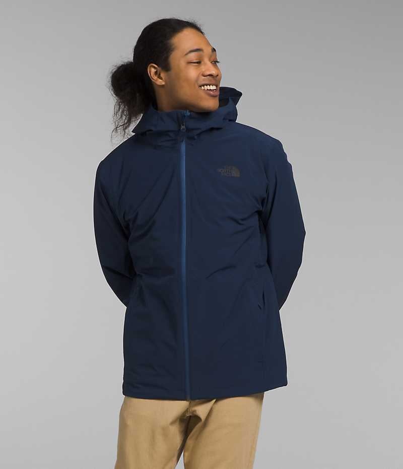 Vestes Isolées The North Face ThermoBall™ Eco Triclimate® Homme Bleu | FRANCE CGHPD