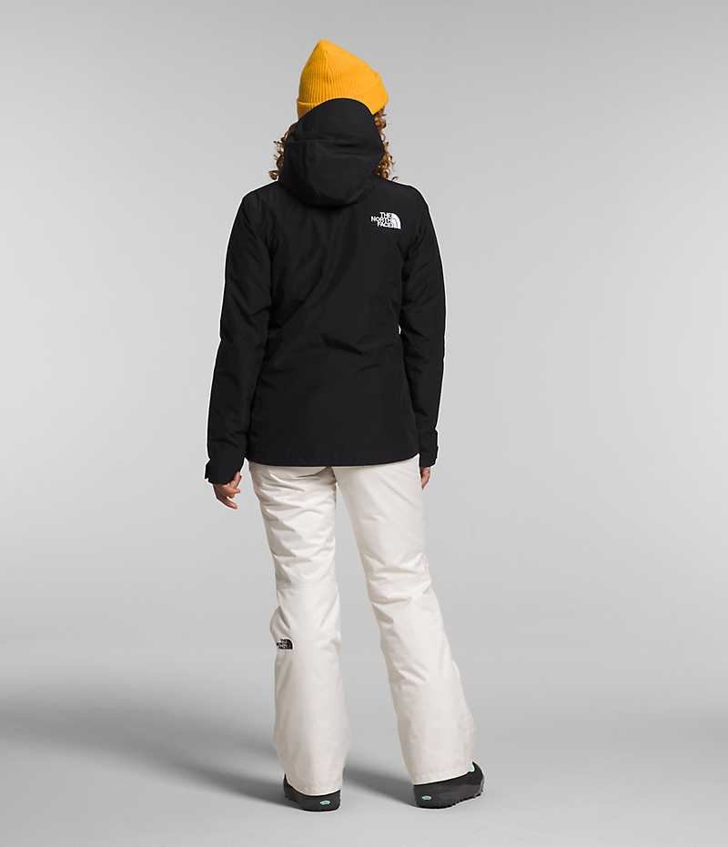 Vestes Isolées The North Face ThermoBall™ Eco Snow Triclimate® Femme Noir | PARIS FNGIQ