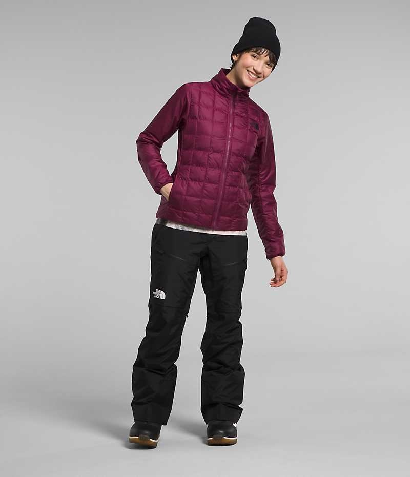 Vestes Isolées The North Face ThermoBall™ Eco Snow Triclimate® Femme Fushia | FR DYTUC