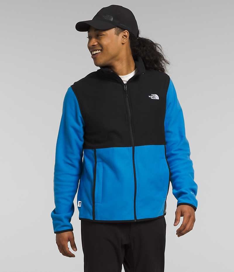 Vestes Polaires The North Face Alpine Polartec® 100 Homme Bleu Noir | PARIS CFQOH