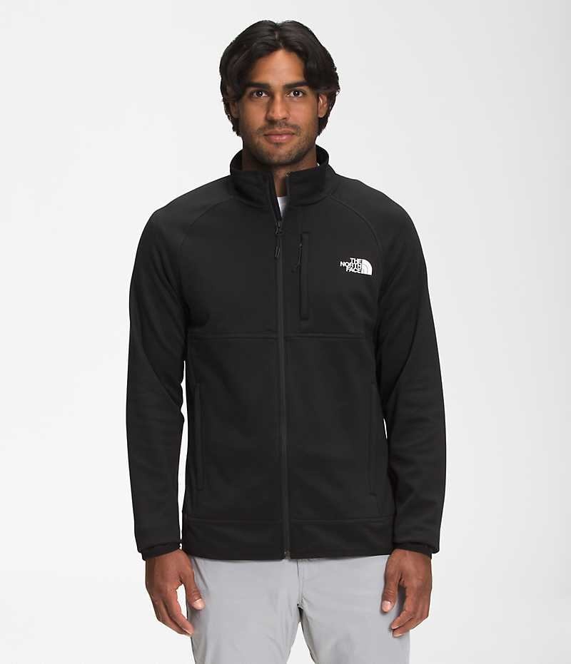 Vestes Polaires The North Face Canyonlands Full-Zip Homme Noir | PARIS ZMQTX