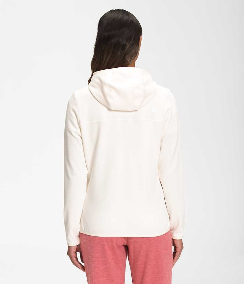 Vestes Polaires The North Face Canyonlands Hoodie Femme Blanche | FRANCE LKMQF