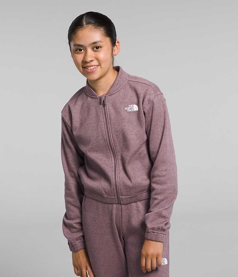 Vestes Polaires The North Face Cozy Dream Full-Zip Fille Fushia | FR LJUSP