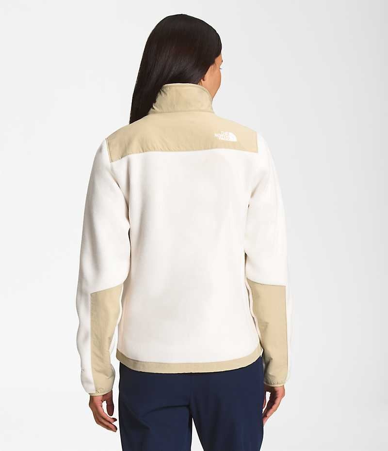 Vestes Polaires The North Face Denali Femme Blanche | PARIS HXFCR