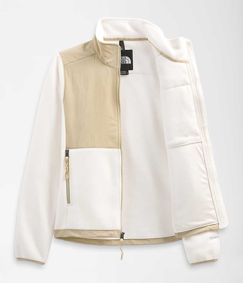 Vestes Polaires The North Face Denali Femme Blanche | PARIS HXFCR