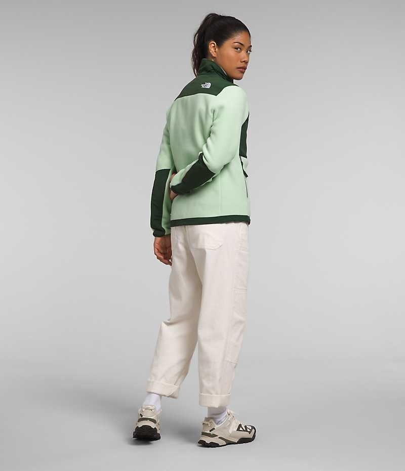 Vestes Polaires The North Face Denali Femme Vert | FR JQEXN