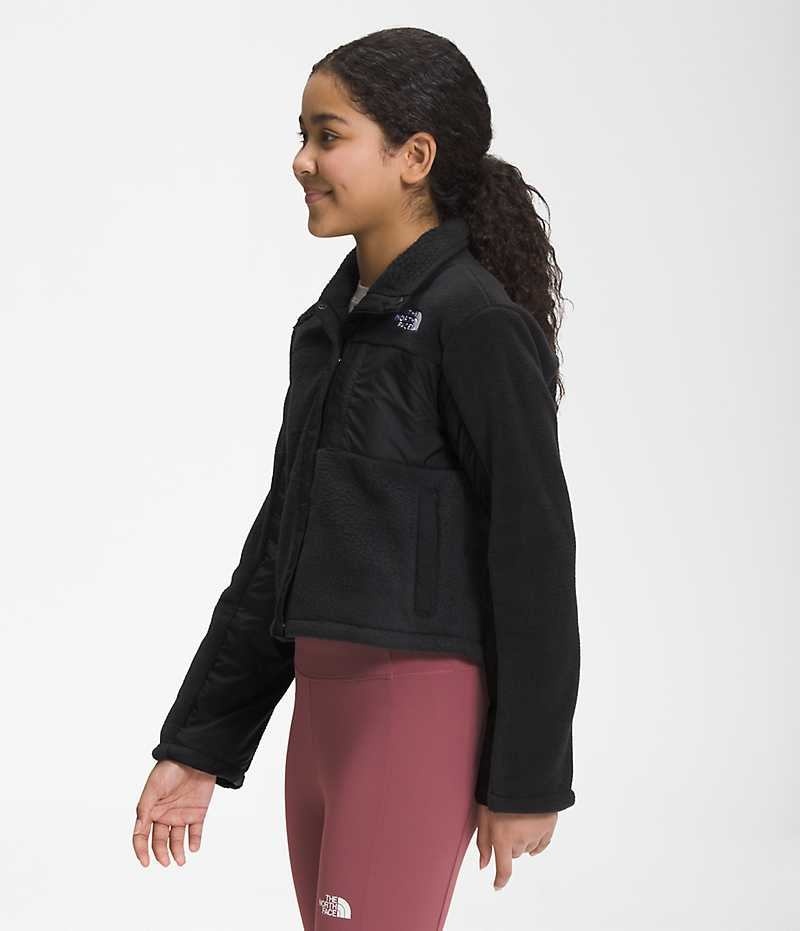 Vestes Polaires The North Face Fleece Mashup Fille Noir | PARIS RLTKH