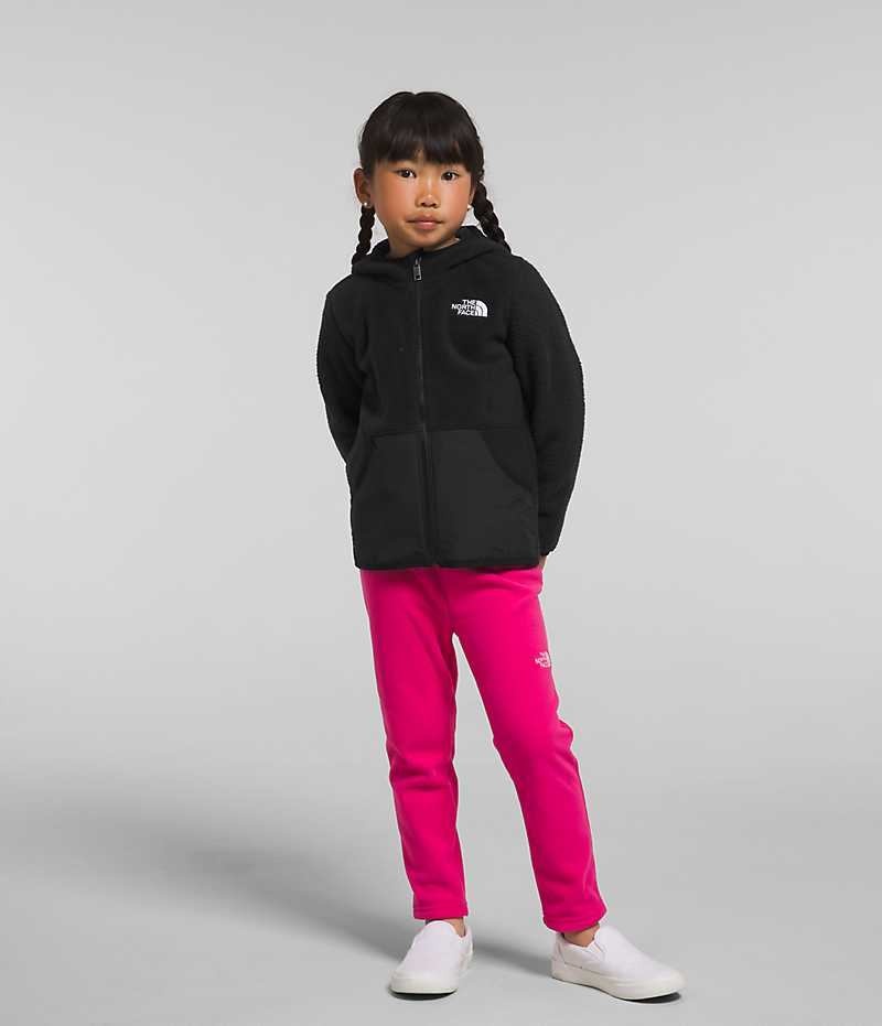 Vestes Polaires The North Face Forrest Full-Zip Hoodie Fille Noir | PARIS QYVJK