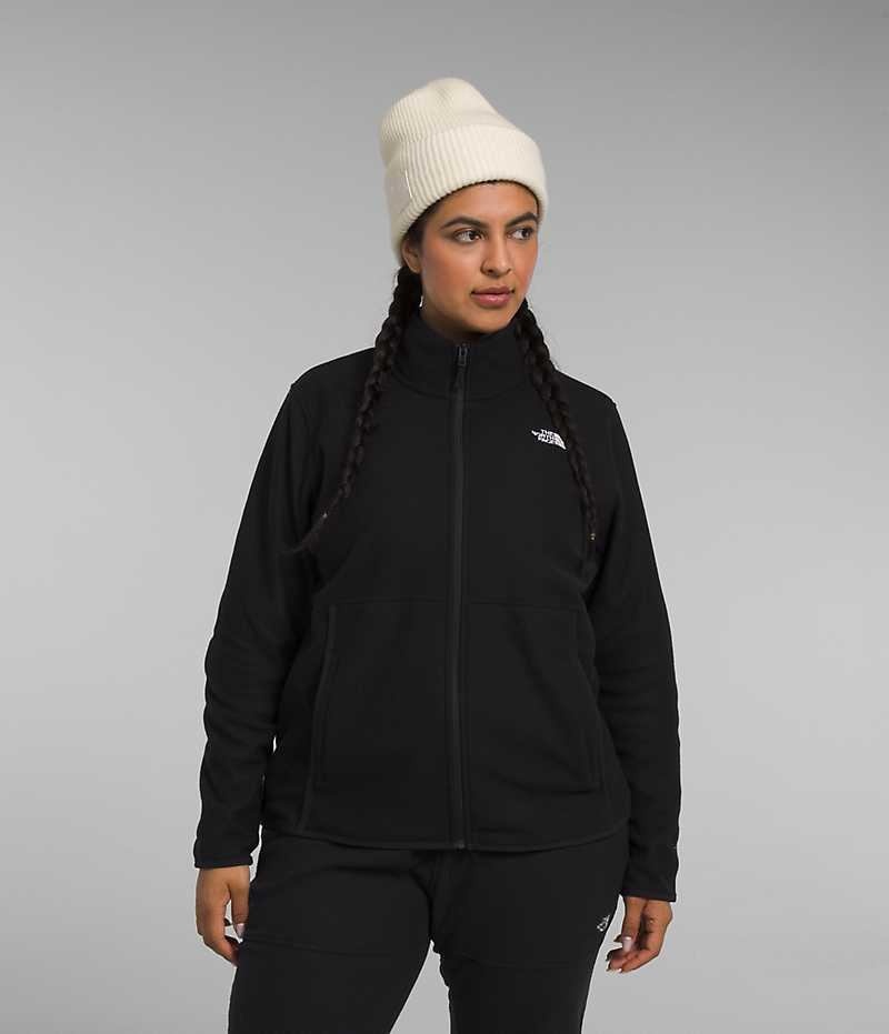 Vestes Polaires The North Face Plus Alpine Polartec® 100 Femme Noir | PARIS HYRSJ