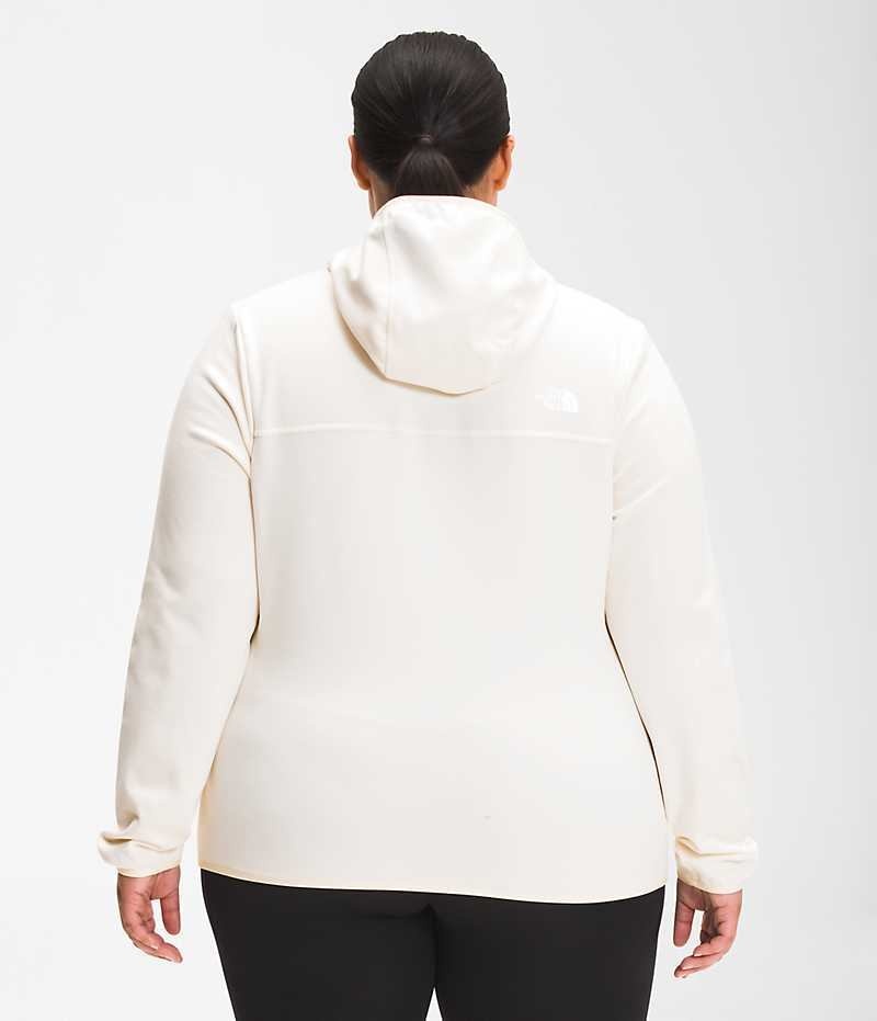 Vestes Polaires The North Face Plus Canyonlands Hoodie Femme Blanche | FR MXCJI