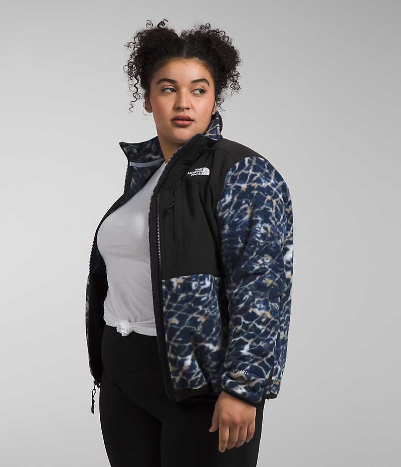 Vestes Polaires The North Face Plus Denali Femme Bleu Marine | FR MDZHW