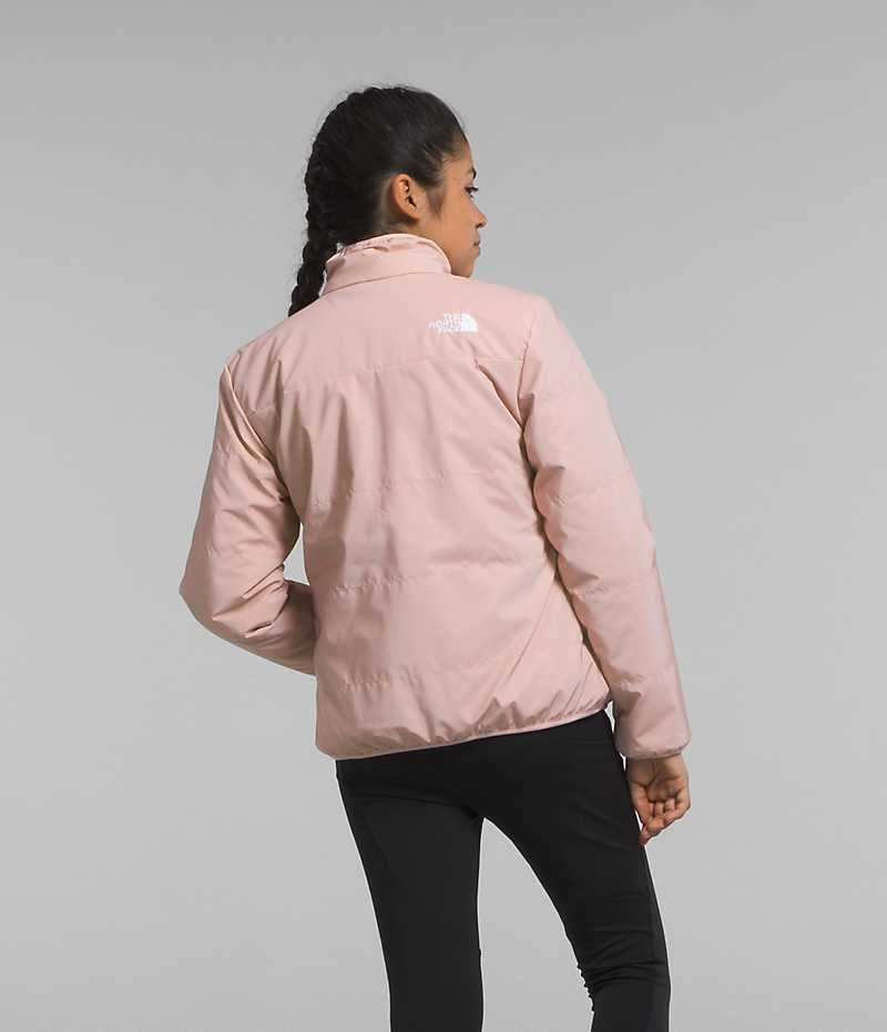 Vestes Polaires The North Face Reversible Mossbud Fille Rose | FRANCE ZBEHQ