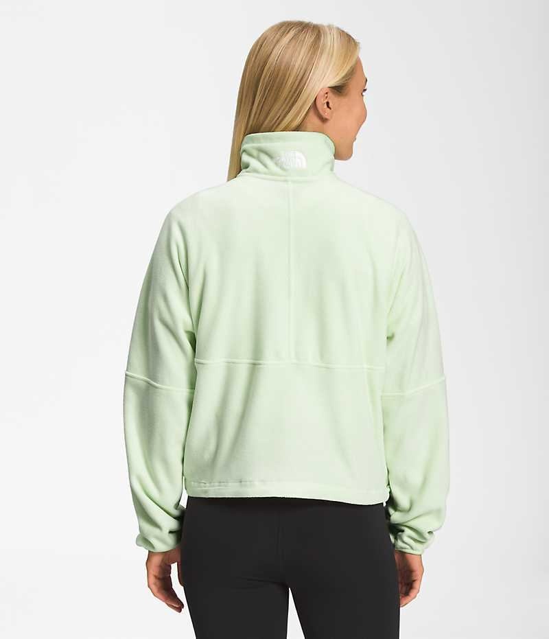 Vestes Polaires The North Face TNF™ Polartec® 100 ¼-Zip Femme Menthe | PARIS GWASH