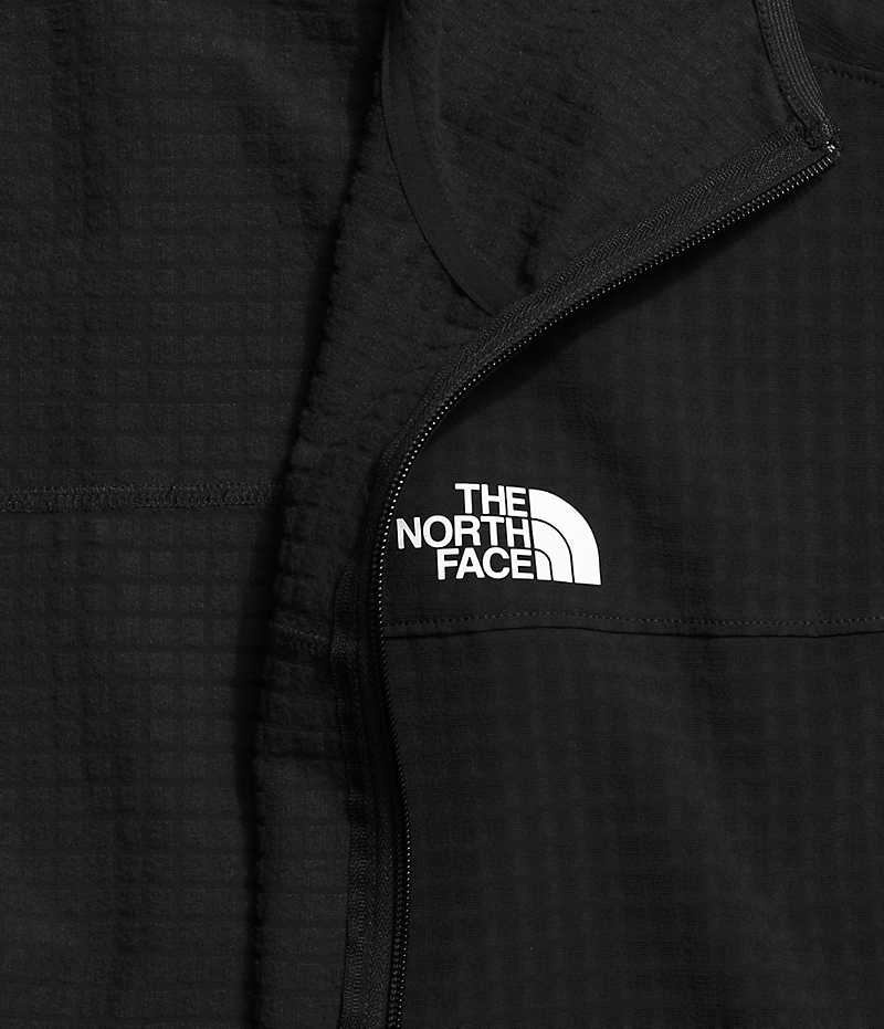 Vestes Polaires The North Face Tekware™ Grid Hoodie Homme Noir | FR FDLIB