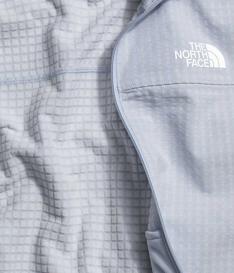 Vestes Polaires The North Face Tekware™ Grid Full-Zip Femme Blanche | FRANCE QFKHW